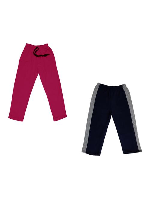 boys mid rise track pants combo - 19584017 - Very Small Image - 1