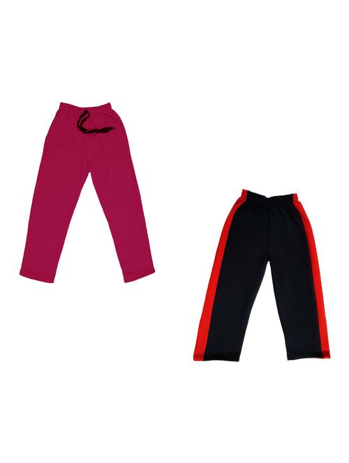 boys mid rise track pants combo - 19584021 - Very Small Image - 1