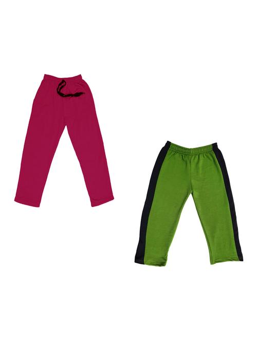 boys mid rise track pants combo - 19584023 - Very Small Image - 1