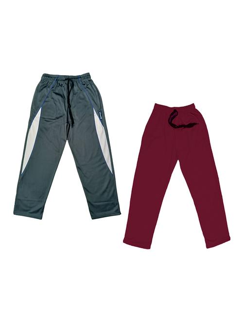 boys mid rise track pants combo - 19584036 - Very Small Image - 1