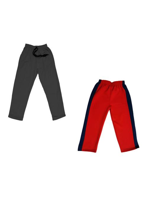 boys mid rise track pants combo - 19584073 - Very Small Image - 1