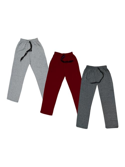 boys mid rise track pants combo - 19584087 - Very Small Image - 1