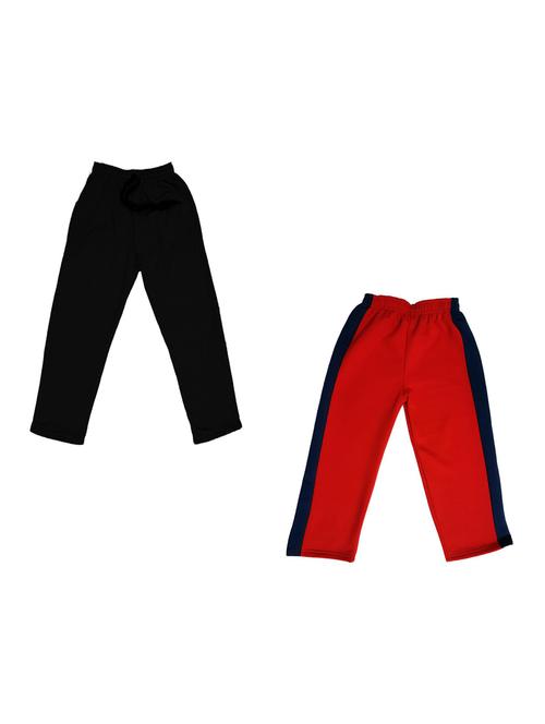 boys mid rise track pants combo - 19584103 - Very Small Image - 1
