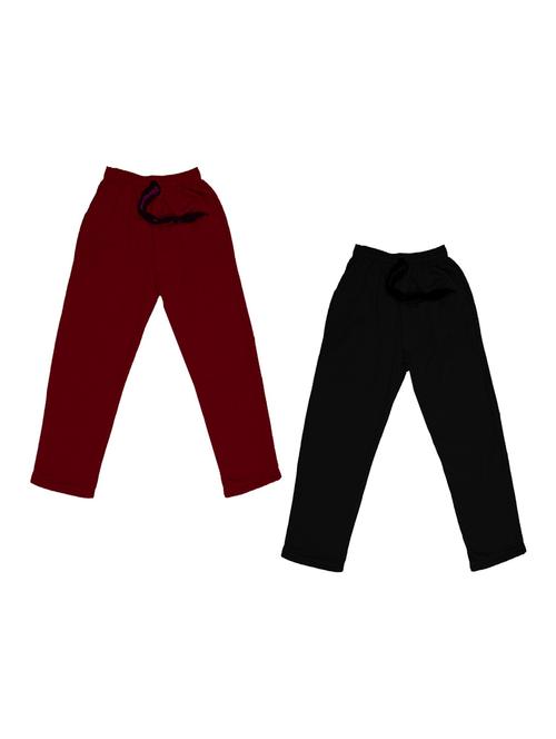 boys mid rise track pants combo - 19584116 - Very Small Image - 1