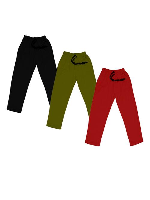 boys mid rise track pants combo - 19584237 - Very Small Image - 1