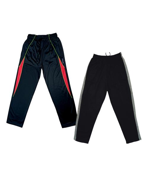 boys mid rise track pants combo - 19584270 - Very Small Image - 1