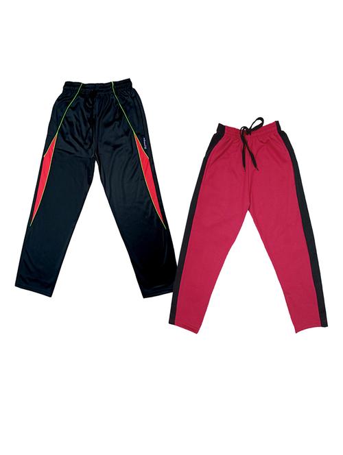 boys mid rise track pants combo - 19584302 - Very Small Image - 1