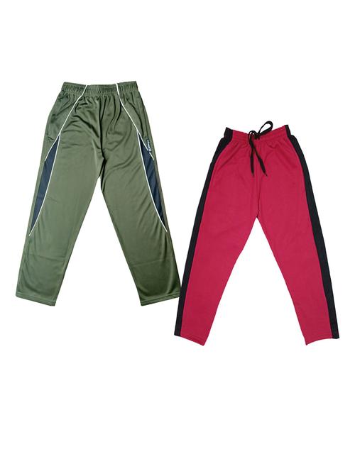 boys mid rise track pants combo - 19584307 - Very Small Image - 1
