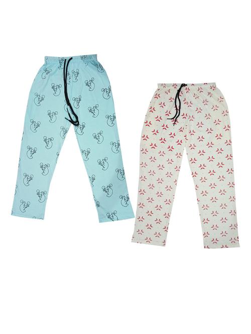 boys mid rise track pants combo - 19584327 - Very Small Image - 1