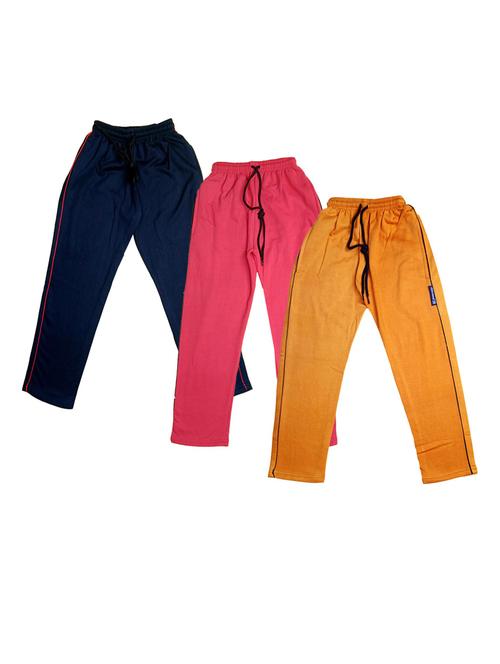 boys mid rise track pants combo - 19584571 - Very Small Image - 1