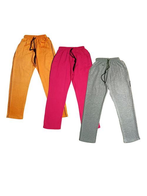 boys mid rise track pants combo - 19584595 - Very Small Image - 1