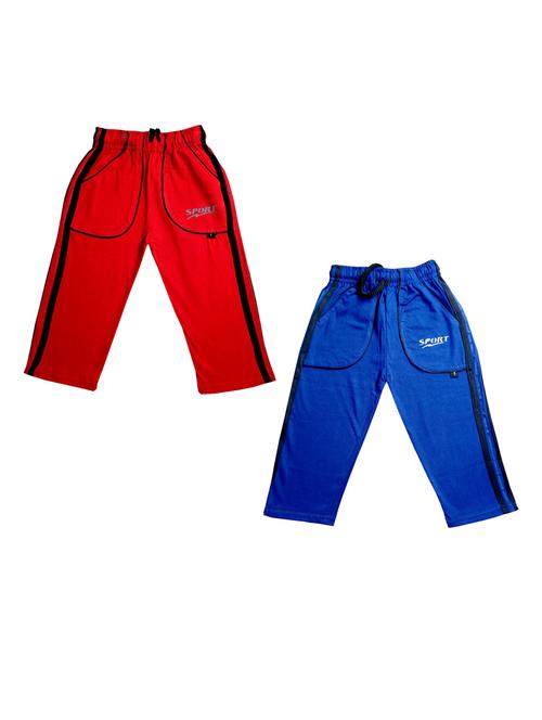 boys mid rise track pants combo - 19584668 - Very Small Image - 1