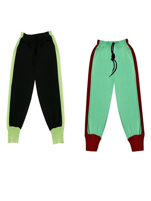 boys mid rise track pants combo - 19584781 - Very Small Image - 1
