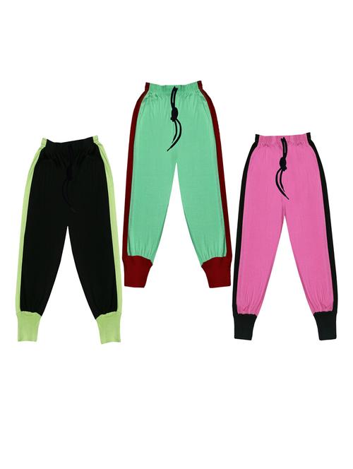 boys mid rise track pants combo - 19584795 - Very Small Image - 1
