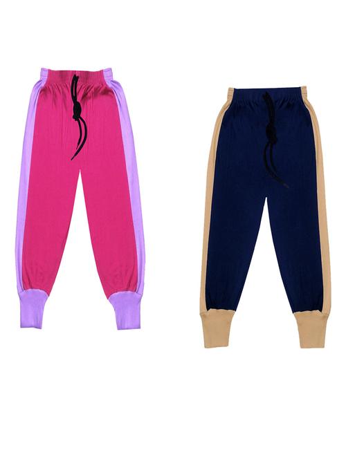 boys mid rise track pants combo - 19584801 - Very Small Image - 1