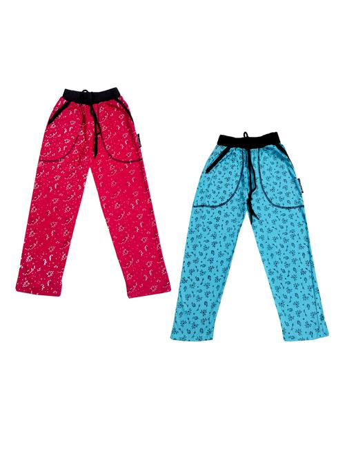 boys mid rise track pants combo - 19584862 - Very Small Image - 1