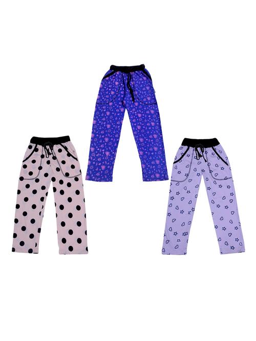 boys mid rise track pants combo - 19584899 - Very Small Image - 1