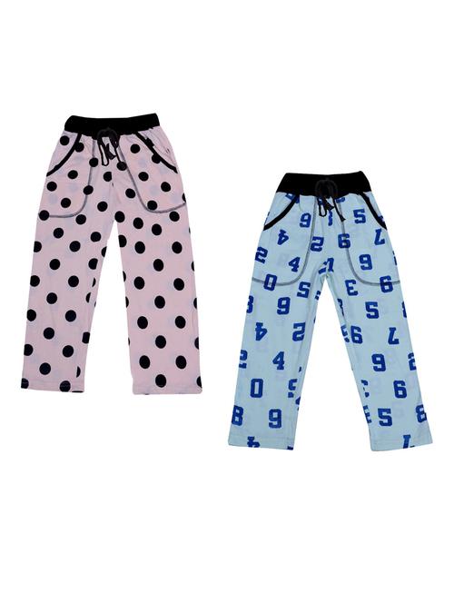 boys mid rise track pants combo - 19584906 - Very Small Image - 1
