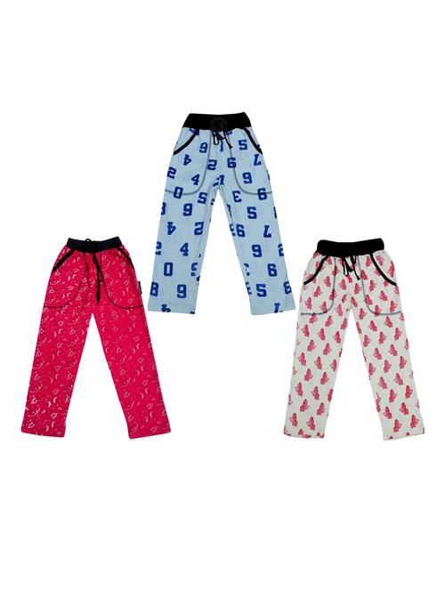 boys mid rise track pants combo - 19584948 - Very Small Image - 1
