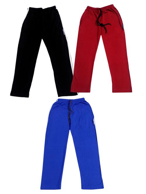 boys mid rise track pants combo - 19584965 - Very Small Image - 1
