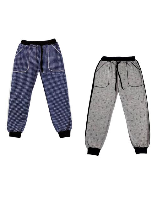 boys mid rise track pants combo - 19585049 - Very Small Image - 1