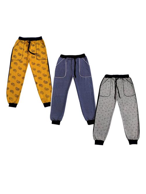 boys mid rise track pants combo - 19585054 - Very Small Image - 1