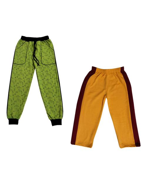 boys mid rise track pants combo - 19585101 - Very Small Image - 1