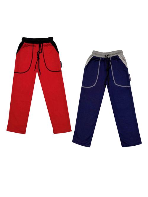 boys mid rise track pants combo - 19585120 - Very Small Image - 1