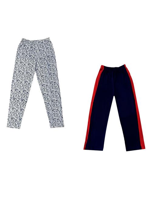 boys mid rise track pants combo - 19585145 - Very Small Image - 1