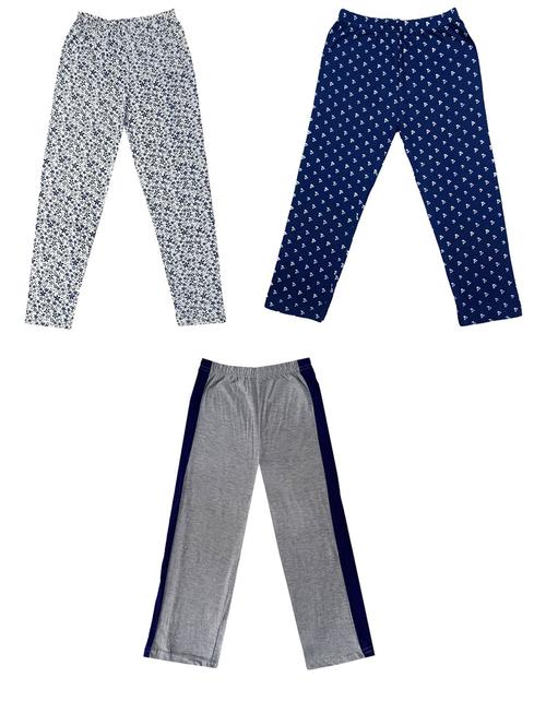 boys mid rise track pants combo - 19585154 - Very Small Image - 1