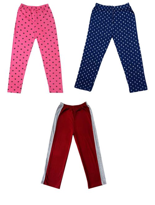 boys mid rise track pants combo - 19585193 - Very Small Image - 1