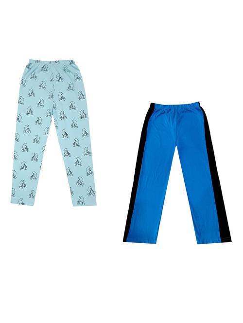 boys mid rise track pants combo - 19585228 - Very Small Image - 1