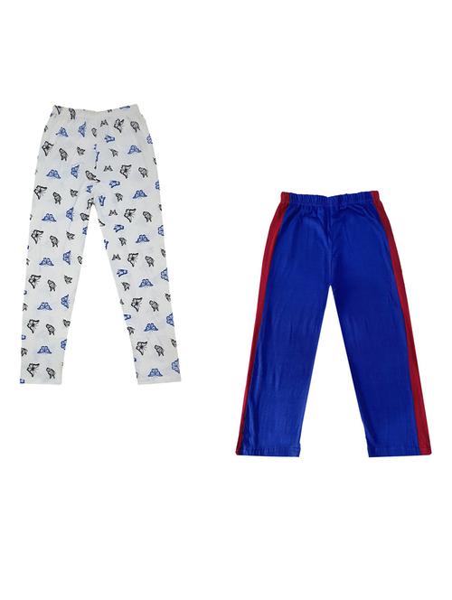 boys mid rise track pants combo - 19585241 - Very Small Image - 1