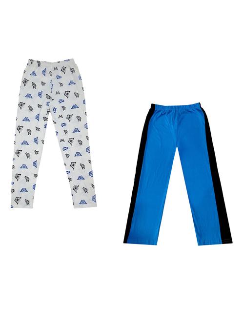 boys mid rise track pants combo - 19585242 - Very Small Image - 1
