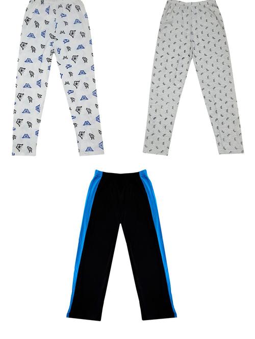 boys mid rise track pants combo - 19585246 - Very Small Image - 1