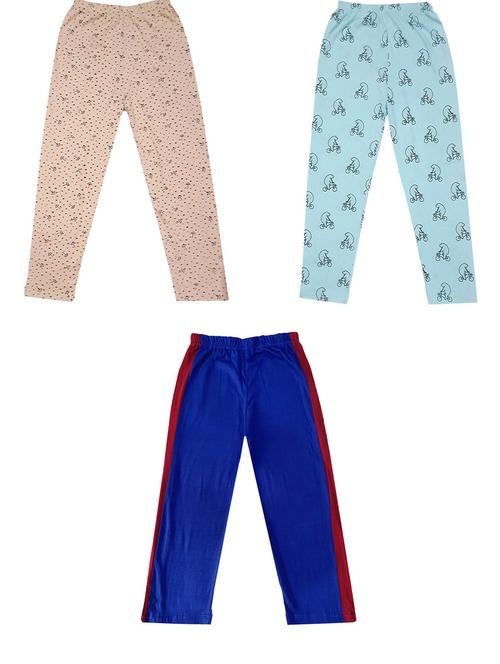 boys mid rise track pants combo - 19585262 - Very Small Image - 1