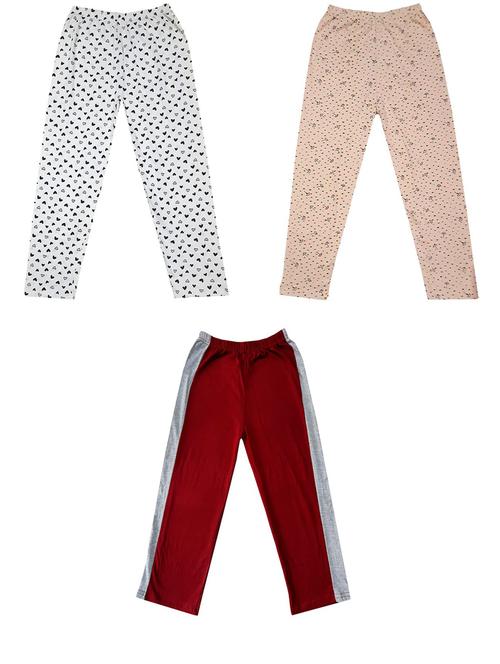 boys mid rise track pants combo - 19585319 - Very Small Image - 1