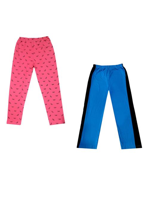 boys mid rise track pants combo - 19585344 - Very Small Image - 1