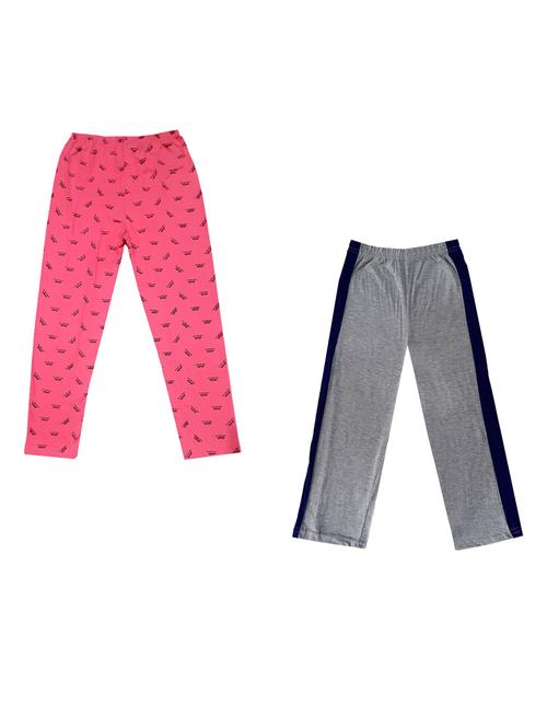 boys mid rise track pants combo - 19585347 - Very Small Image - 1