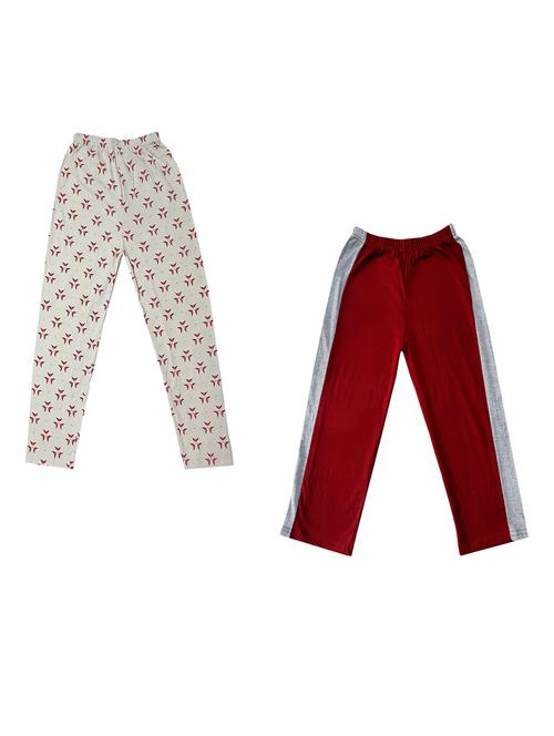 boys mid rise track pants combo - 19585422 - Very Small Image - 1