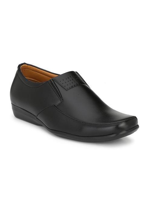 solid slip on formal shoes - 19585458 - Very Small Image - 1
