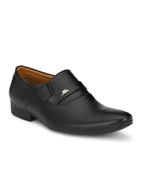 solid slip on formal shoes - 19585462 - Very Small Image - 1