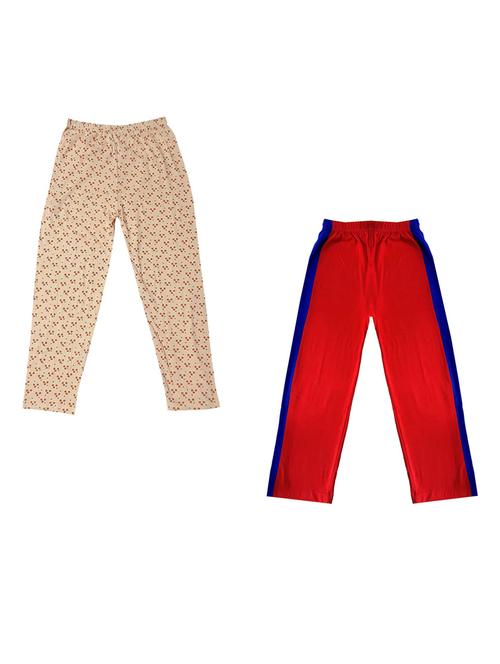 boys mid rise track pants combo - 19585495 - Very Small Image - 1