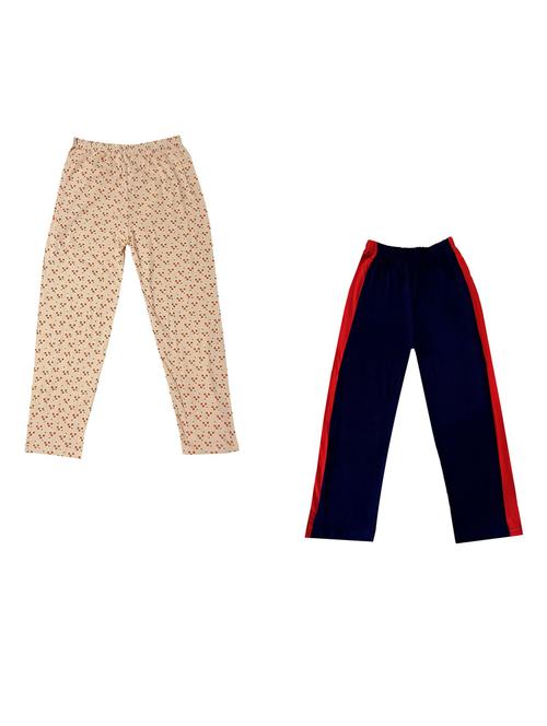 boys mid rise track pants combo - 19585498 - Very Small Image - 1