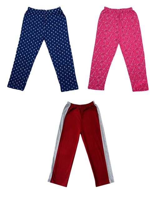 boys mid rise track pants combo - 19585598 - Very Small Image - 1