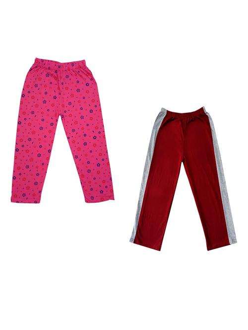 boys mid rise track pants combo - 19585630 - Very Small Image - 1