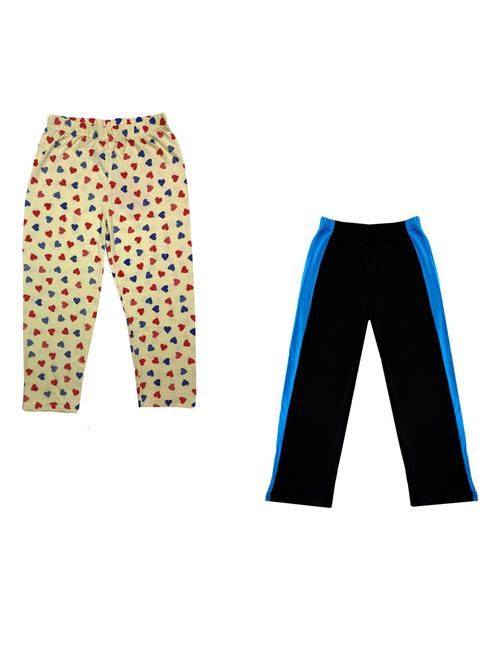 boys mid rise track pants combo - 19585734 - Very Small Image - 1