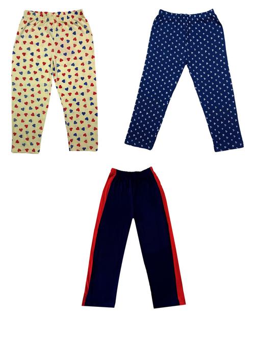boys mid rise track pants combo - 19585753 - Very Small Image - 1