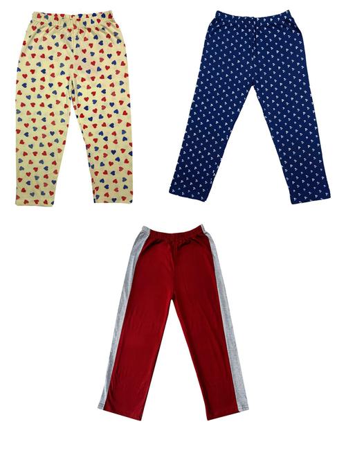 boys mid rise track pants combo - 19585754 - Very Small Image - 1