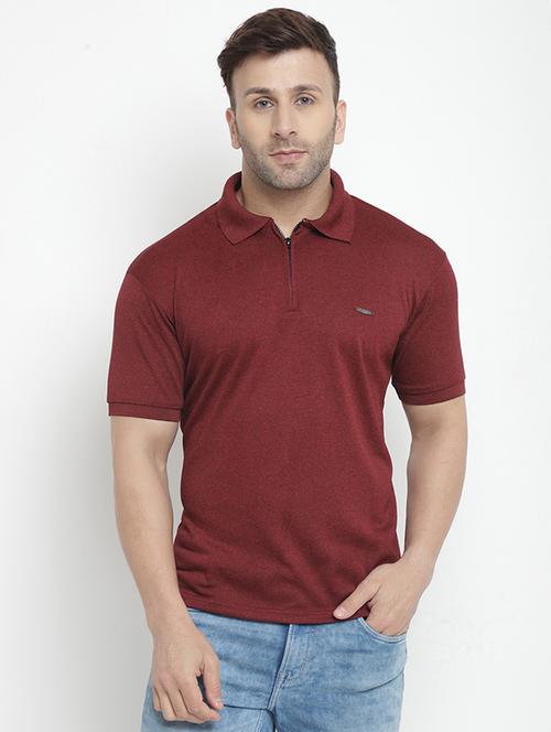polo neck cotton polo t-shirt - 19586848 - Very Small Image - 1